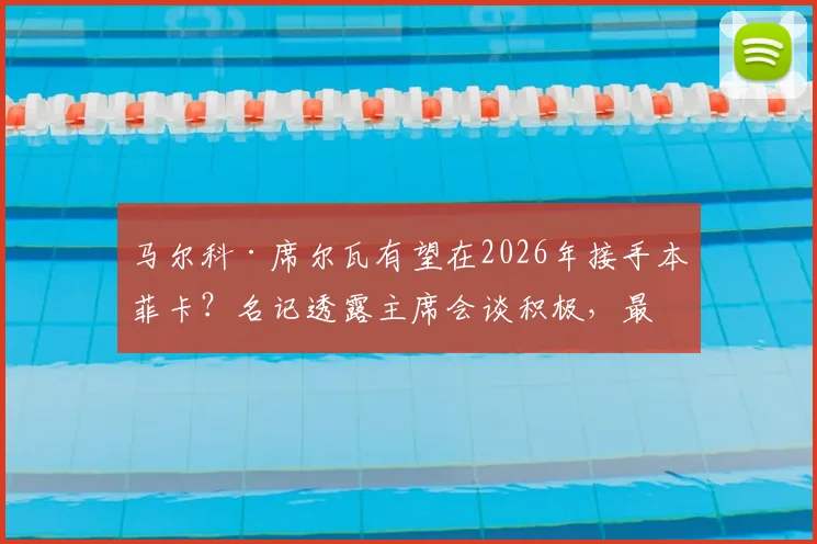 马尔科·席尔瓦有望在2026年接手本菲卡？名记透露主席会谈积极，最新执教进展分析